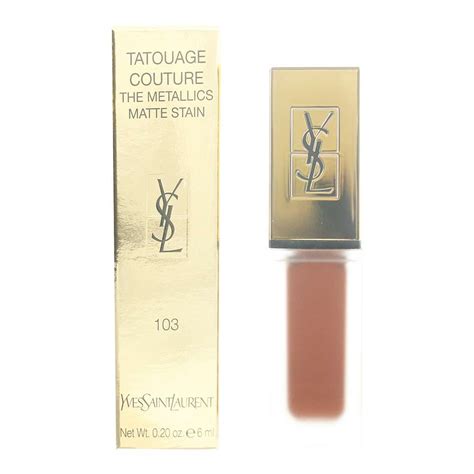 Yves Saint Laurent Tatouage Couture The Metallics Matte 103 